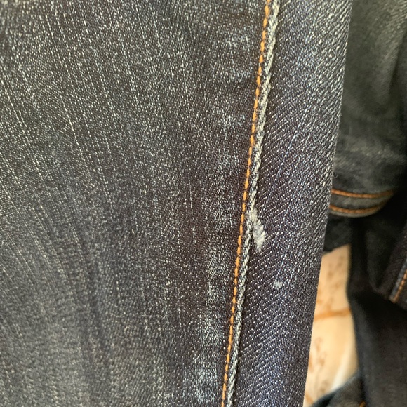 EUC J Brand Mid-Rise Flare Leg Blue Jeans Size 31 - Picture 7 of 8